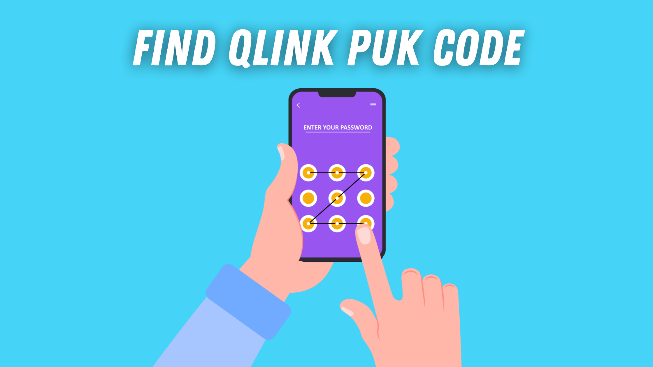 A guide for finding the Qlink PUK Code on a Qlink phone.