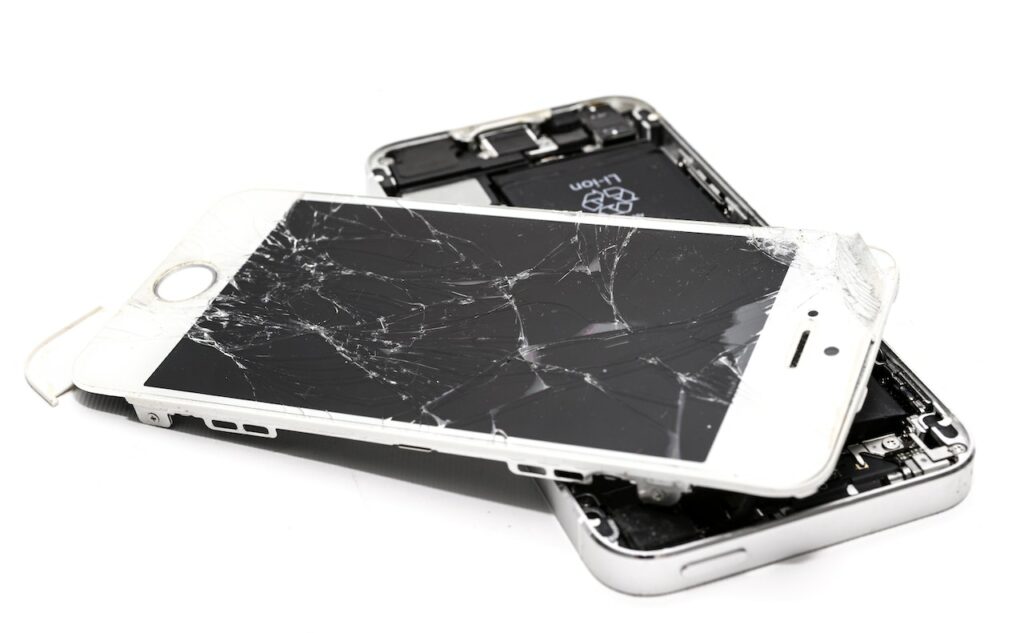 Broken safelink phone